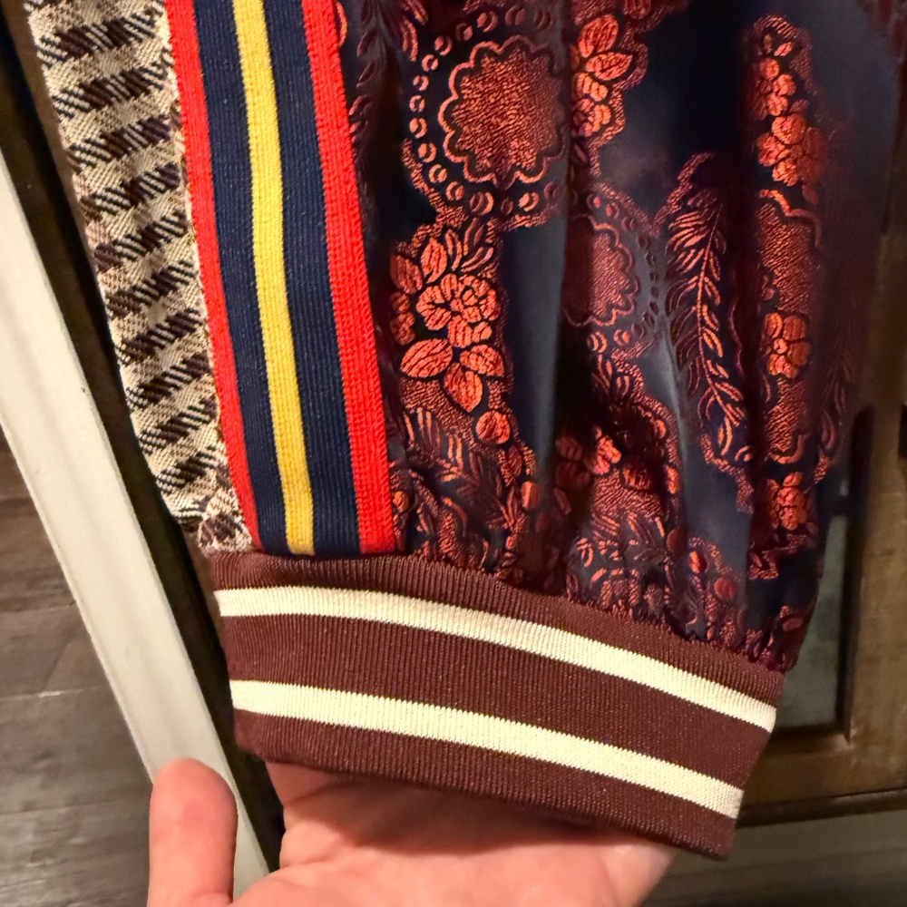 GUCCI Multi Pattern/Material Jogger Harem Pant Ja… - image 4